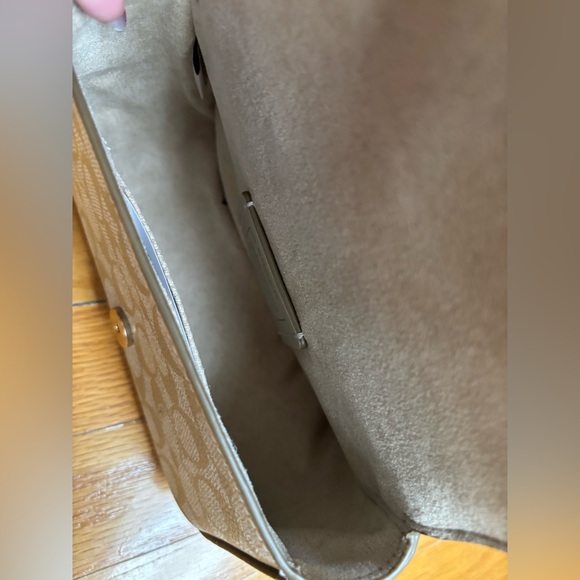 Coach Gold Lysa Top Handle Bag NWT - Picture 5 of 9